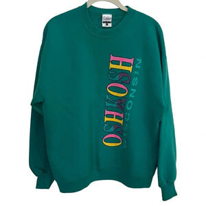Vintage Oskhosh, Wisconsin 90’s Crewneck L